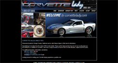 Desktop Screenshot of corvettelady.com